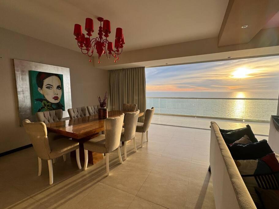 Departamento De Lujo Vista Al Mar Piso 15 Mazatlán Exterior foto
